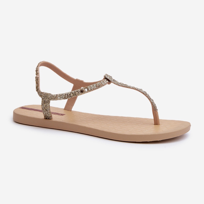Sandale flip-flop pentru femei cu sclipici 26914 Ipanema Class Brilha Fem Gold de aur 1
