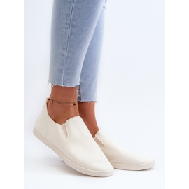 Pantofi Slip-On dama Bej Lovinia 2