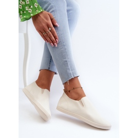 Pantofi Slip-On dama Bej Lovinia 6
