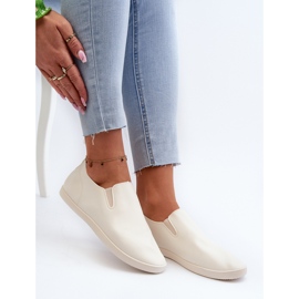 Pantofi Slip-On dama Bej Lovinia 7