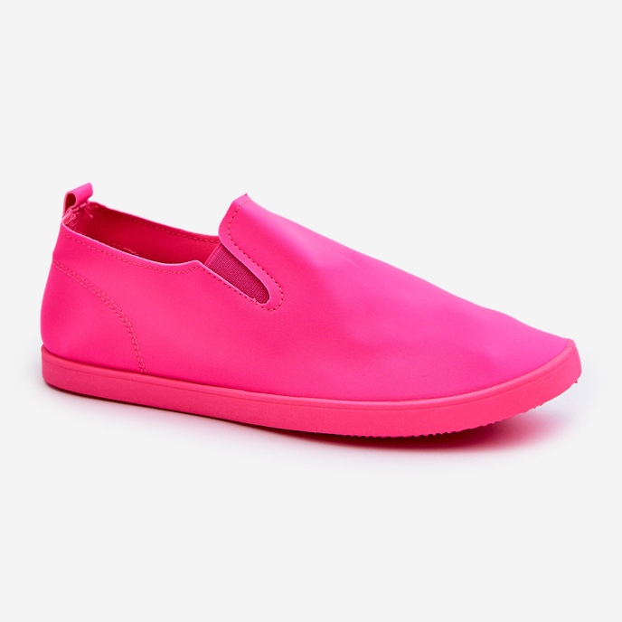 Pantofi slip-on damă fucsia Lovinia roz 1