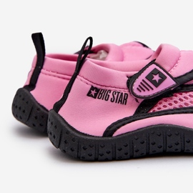 Pantofi de apă pentru copii Pink Big Star NN374465 roz trandafiri și violete 2