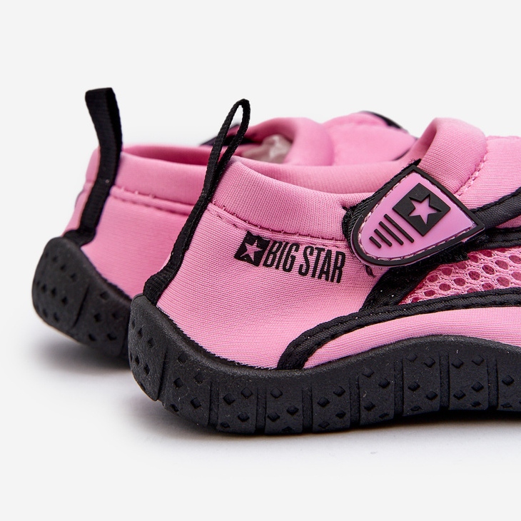 Pantofi de apă pentru copii Pink Big Star NN374465 roz trandafiri și violete 2