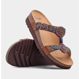 Șlapi Scholl New Bogota Wedge F26607-1011 maro 1 Șlapi Scholl New Bogota Wedge F26607-1011 maro 1