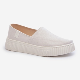 Big Star Pantofi de damă cu platformă NN276006 Memory Foam System alb 1