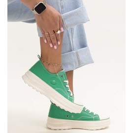 Tenisi verzi masivi Big Star NN274130 verde 1