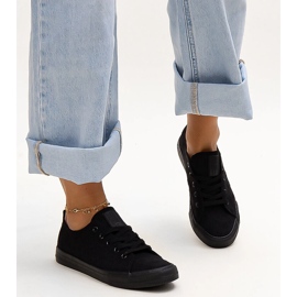 Tenisi din material negru Big Star LL274226 1