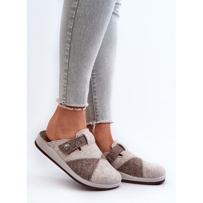 Papuci Preventivi Femei Inblu CT000032 Bej 2