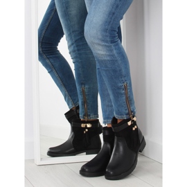 Cizme negre de dama Y8567 negre negru 1