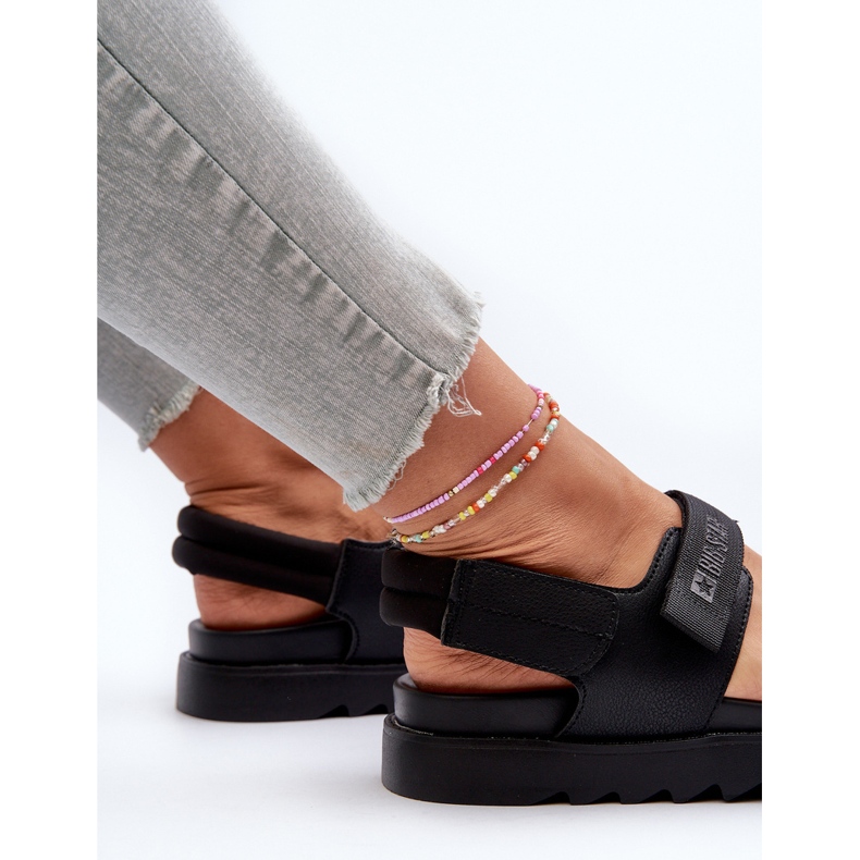 Sandale de damă pe platforma Big Star NN274750 Negru 1