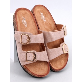 Scholki Byrd Papuci de plută kaki bej 1