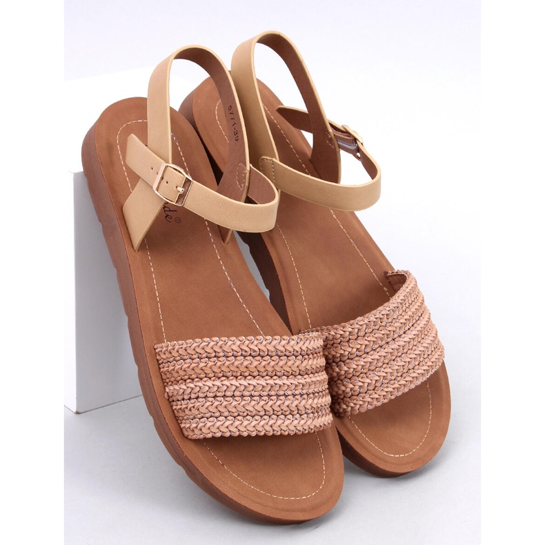 Sandale Salinon Beige stil boho bej 1
