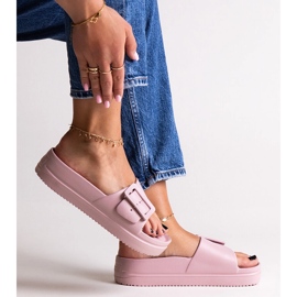 Șlapi Pink Big Star NN274A663 roz 1
