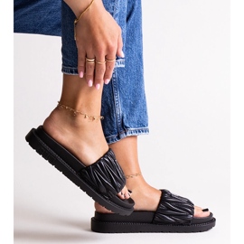 Clape negre cu volane Big Star NN274A745 negru 1