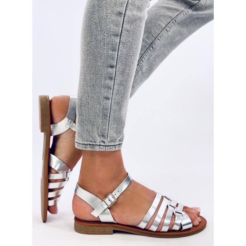 Sandale dama Spokey Silver argint 2