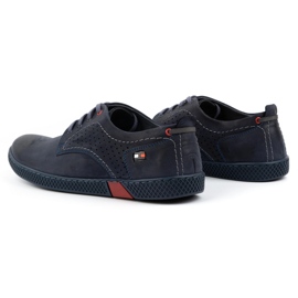 Antex Pantofi casual bărbați 302 bleumarin albastru 5