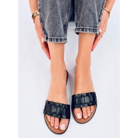 Flip-flops de damă Lotts Black negru 2