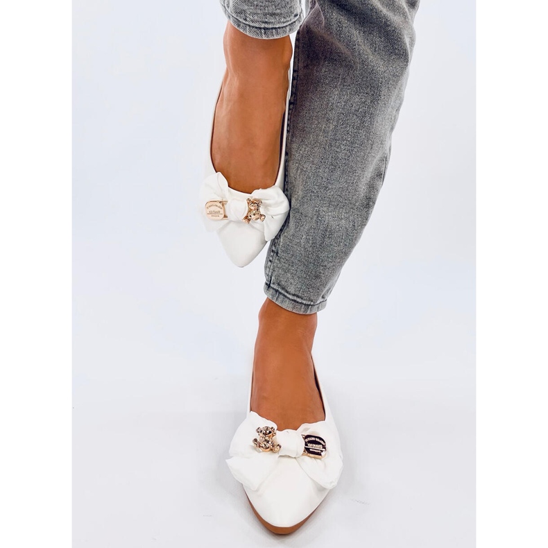 Seastar Balerini Bonnies White ursuleti de pluș alb 1