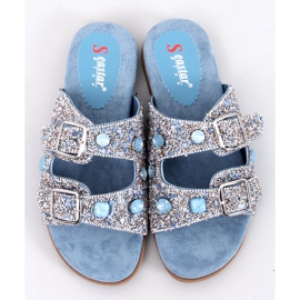 Şlapi Coult Blue stone albastru 5