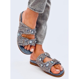 Şlapi Coult Blue stone albastru 2
