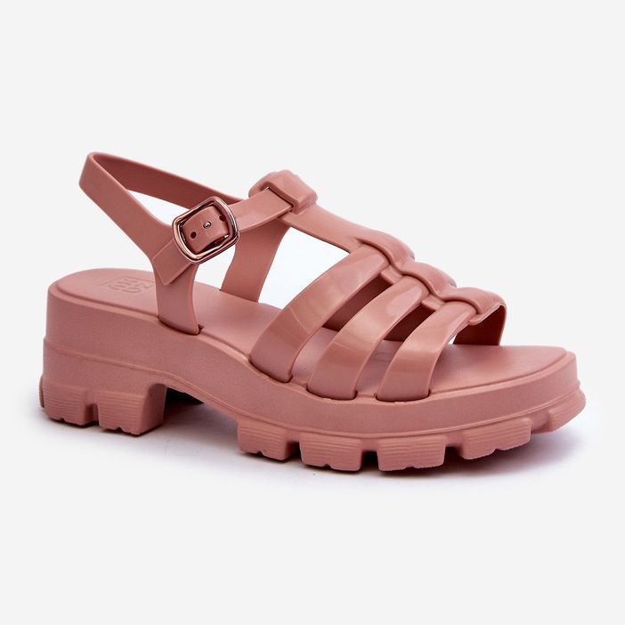 Sandale de damă parfumate ZAXY NN285038 Roz murdar 1