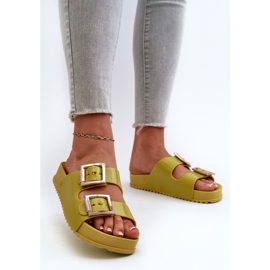 Sandale netede damă ZAXY LL285077 Lime verde 3