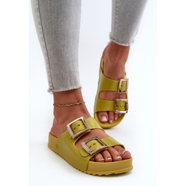 Sandale netede damă ZAXY LL285077 Lime verde 4