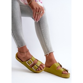 Sandale netede damă ZAXY LL285077 Lime verde 7