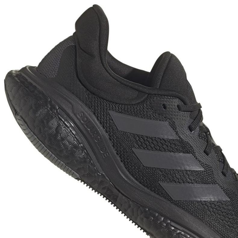 Pantofi de alergat Adidas Solarglide 6 HP7611, negri negru 2