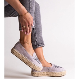 Espadrile gri Big Star JJ274890 1