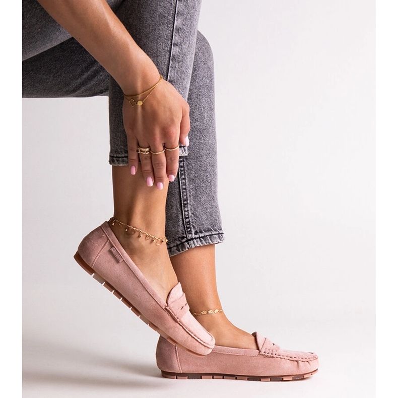 Mocasini Big Star roz NN274928 1