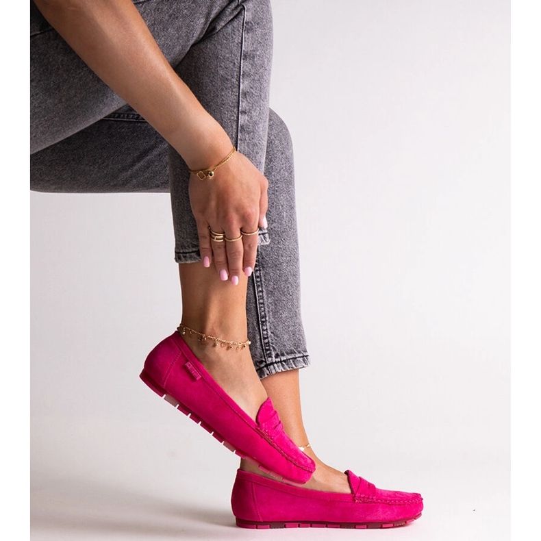 Mocasini Big Star roz inchis NN274934 1