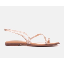 Marco Shoes Sandale Paphos de aur 1