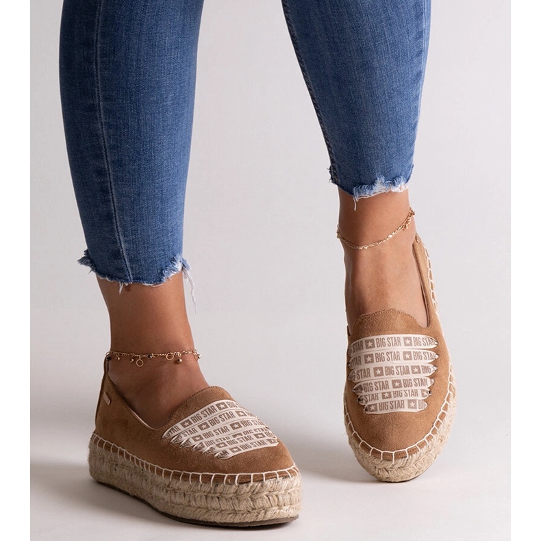 Espadrile maro Big Star JJ274892 1