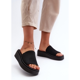 Flip-flops pentru femei Sergio Leone SK083H, negru 3