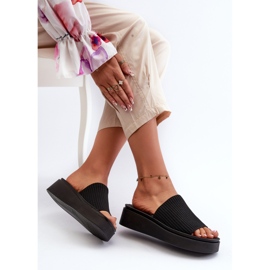 Flip-flops pentru femei Sergio Leone SK083H, negru 7