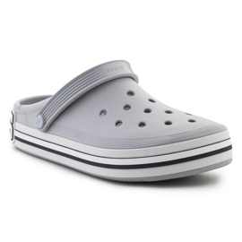 Șlapi Crocs Off Court Logo Clog 209651-1FT gri 1