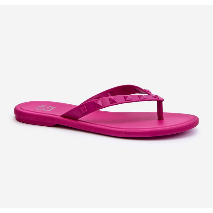 Flip-flops flexibili plate pentru damă ZAXY JJ285252 fucsia roz 1 Flip-flops flexibili plate pentru damă ZAXY JJ285252 fucsia roz 1