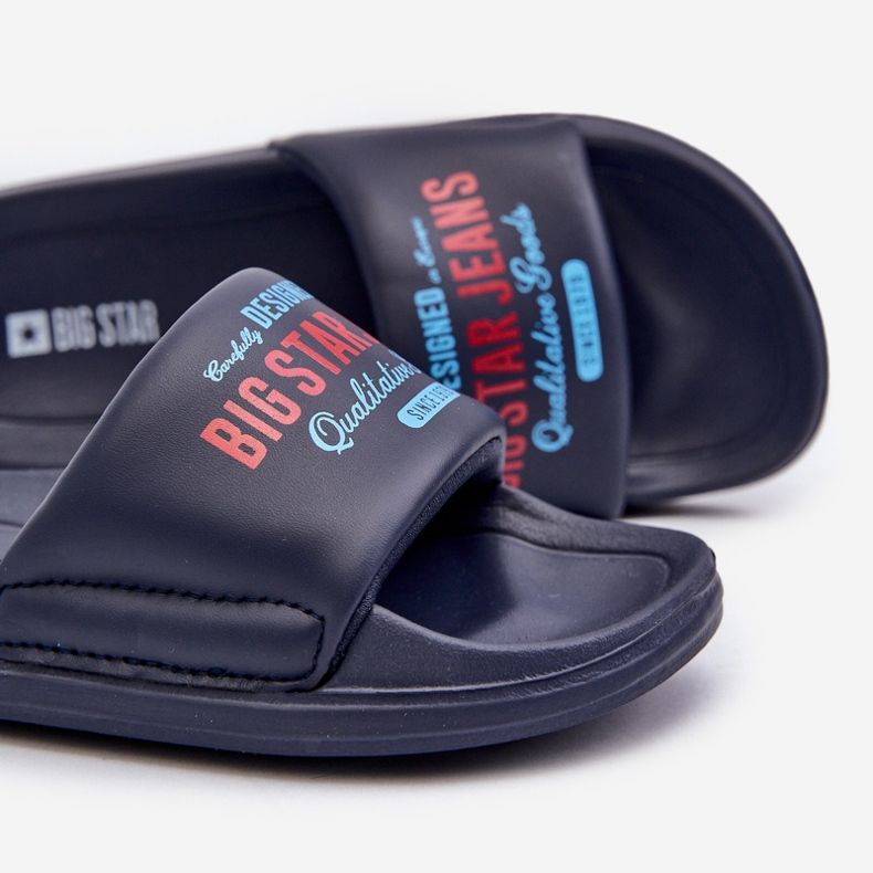 Papuci pentru copii Big Star NN374516 Bleumarin albastru 1