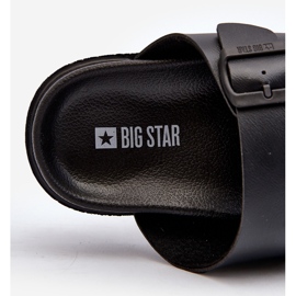 Flip-flops pentru bărbați ușoare cu catarame Big Star NN174597 Negru 2
