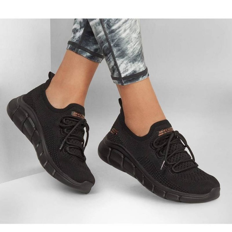 Pantofi Skechers Bobs B Flex - Color Connect 117121 Bbk negru 2