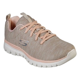 Pantofi Skechers Graceful Twisted Fortune 12614 Ntcl bej 1