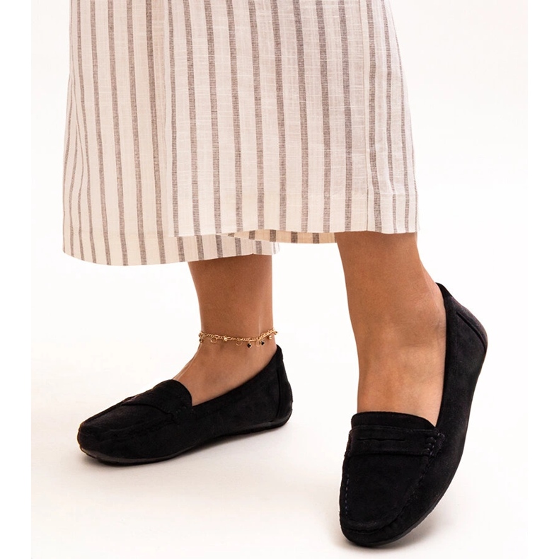 Mocasini negri clasici Morton negru 1