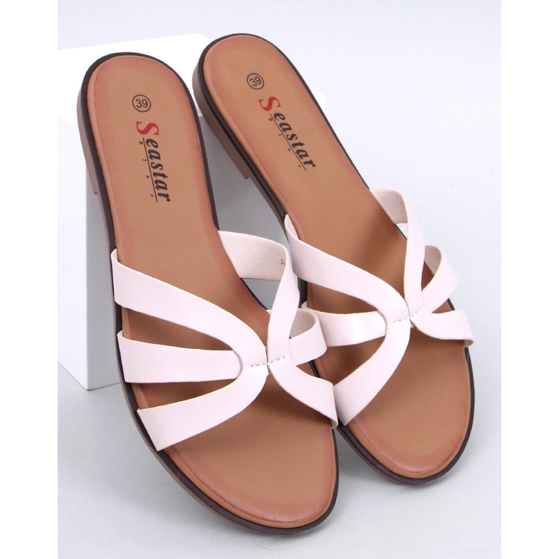 Papuci delicati de dama de la Fabrices Beige bej 1 Papuci delicati de dama de la Fabrices Beige bej 1