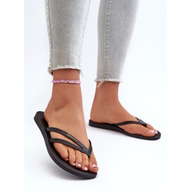Șlapi de cauciuc damă 82067 Ipanema Bossa Fem Black negru 3