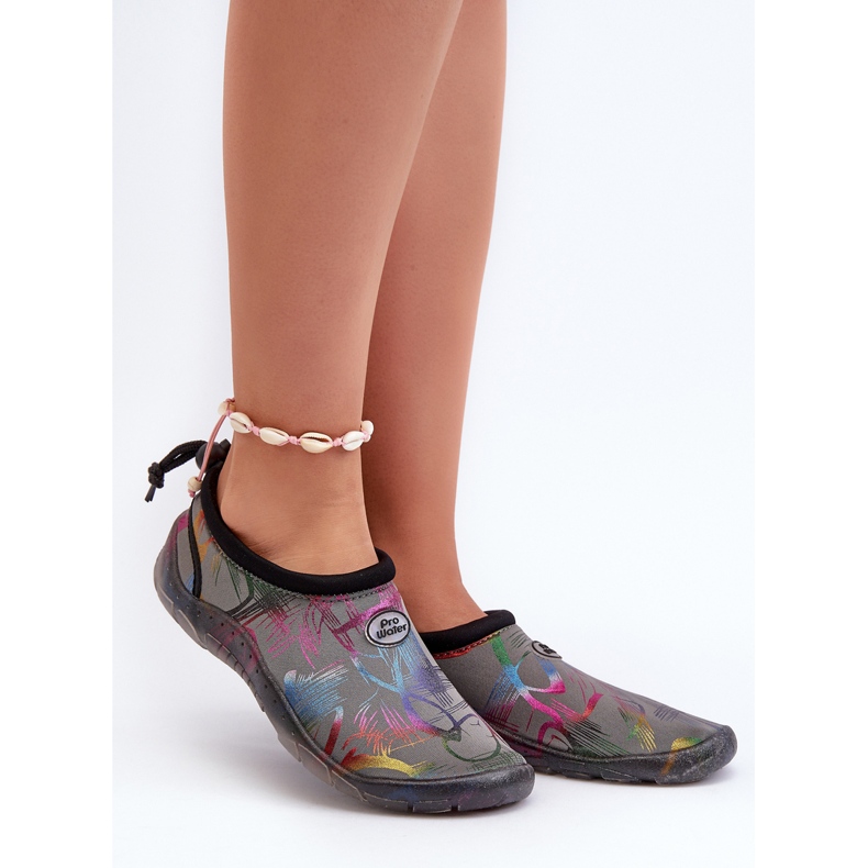 Pantofi de apă pentru damă PROWATER PRO-24-48-033L Gri negru 1