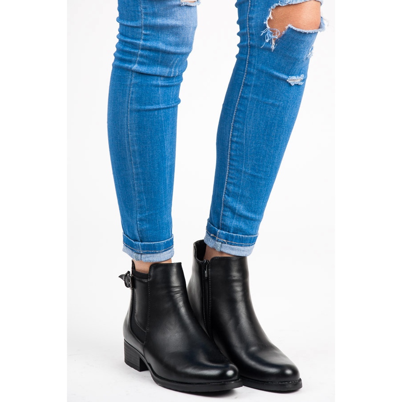 Vices New Collection Cizme joase negre negru 2