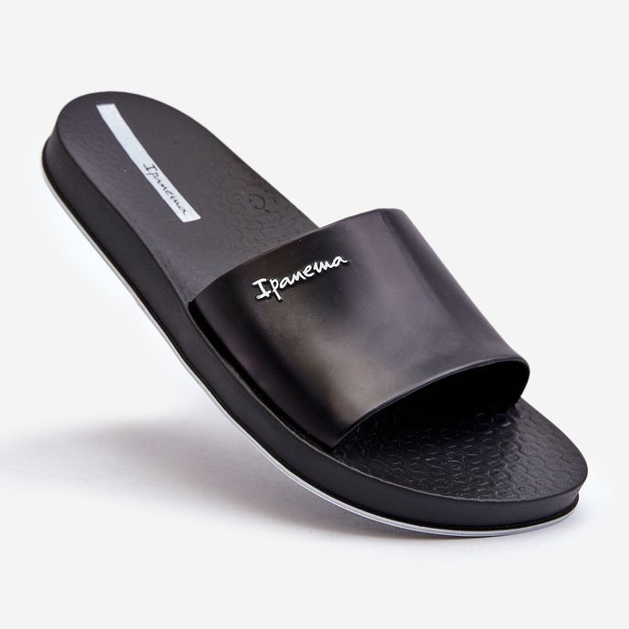 Flip-flops din cauciuc pentru bărbați 82832 Ipanema Slide Unisex Negru 1