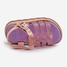 Sandale parfumate cu velcro pentru copii ZAXY NN385020 Mov violet 2
