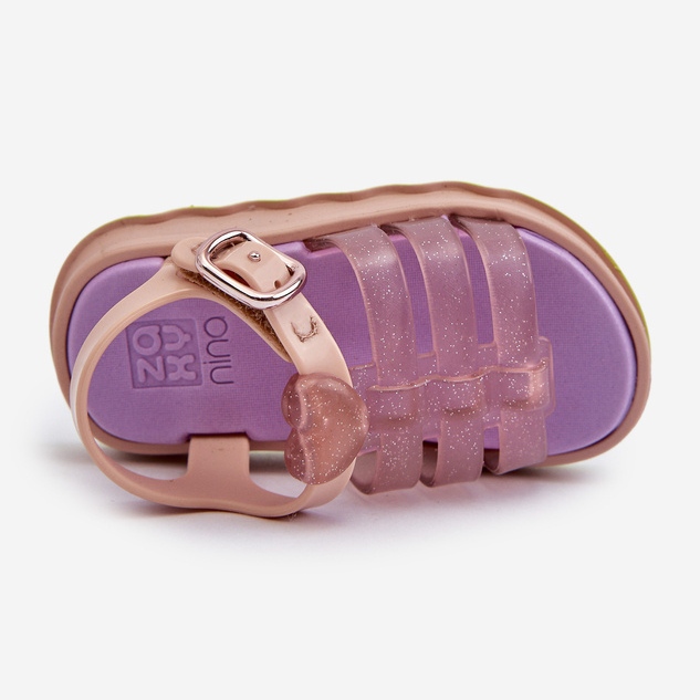 Sandale parfumate cu velcro pentru copii ZAXY NN385020 Mov violet 2